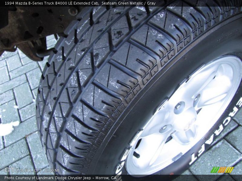 Seafoam Green Metallic / Gray 1994 Mazda B-Series Truck B4000 LE Extended Cab