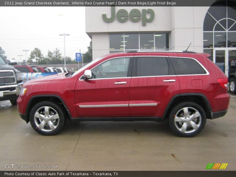  2011 Grand Cherokee Overland Inferno Red Crystal Pearl