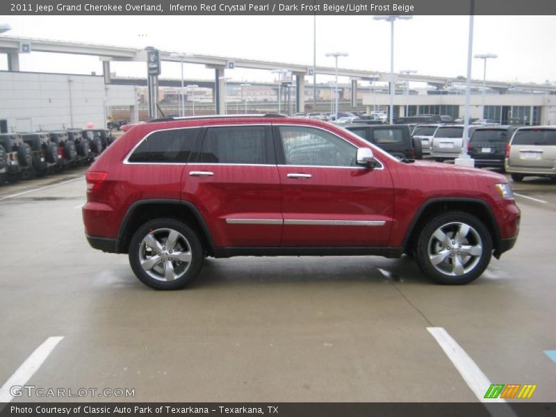  2011 Grand Cherokee Overland Inferno Red Crystal Pearl