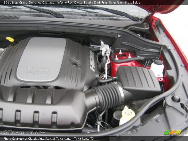  2011 Grand Cherokee Overland Engine - 5.7 Liter HEMI MDS OHV 16-Valve VVT V8