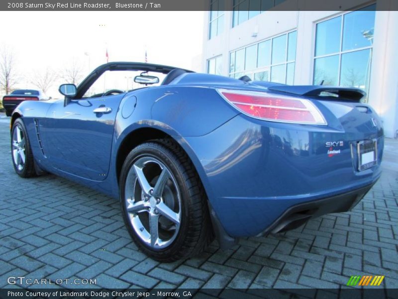 Bluestone / Tan 2008 Saturn Sky Red Line Roadster