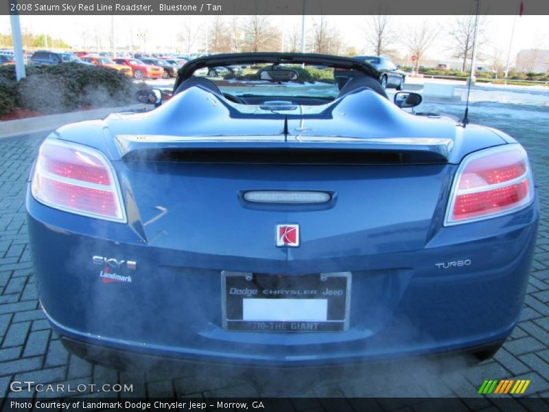 Bluestone / Tan 2008 Saturn Sky Red Line Roadster
