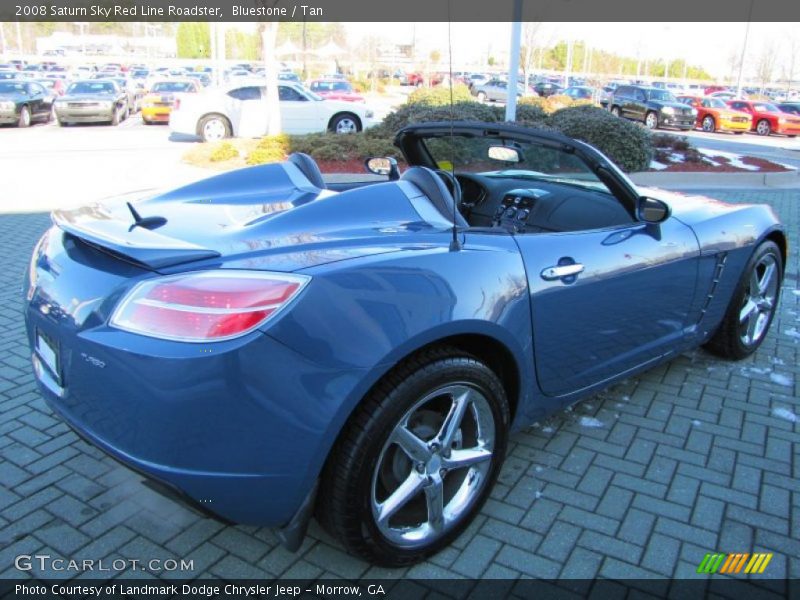 Bluestone / Tan 2008 Saturn Sky Red Line Roadster