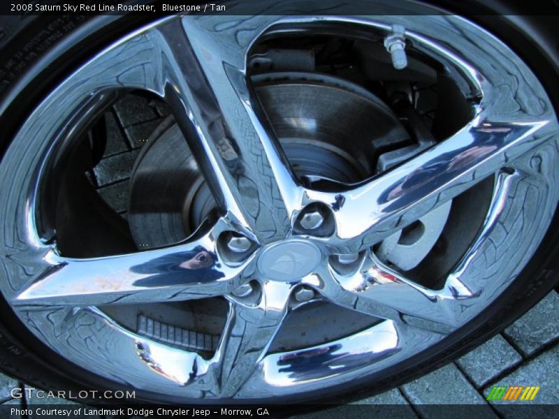 Bluestone / Tan 2008 Saturn Sky Red Line Roadster