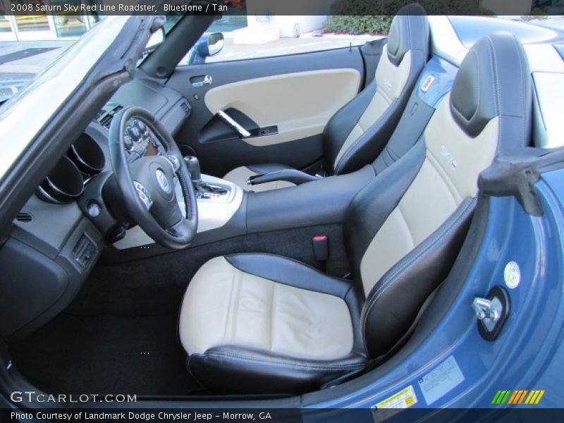 2008 Sky Red Line Roadster Tan Interior