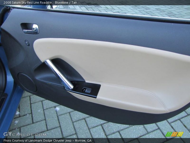 Bluestone / Tan 2008 Saturn Sky Red Line Roadster