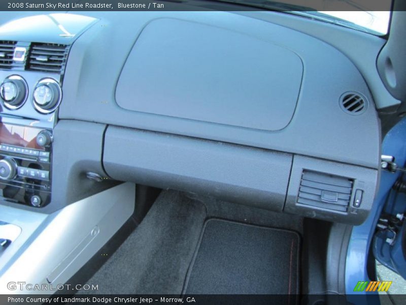 Bluestone / Tan 2008 Saturn Sky Red Line Roadster