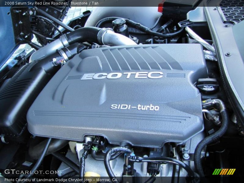  2008 Sky Red Line Roadster Engine - 2.0 Liter Turbocharged DOHC 16-Valve VVT 4 Cylinder