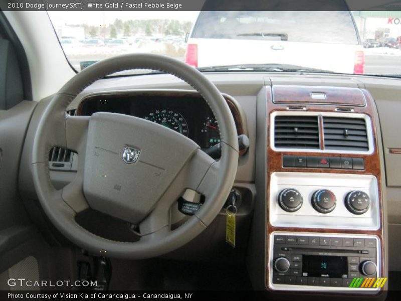 White Gold / Pastel Pebble Beige 2010 Dodge Journey SXT