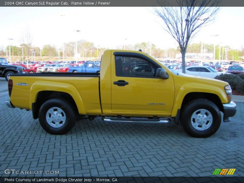  2004 Canyon SLE Regular Cab Flame Yellow