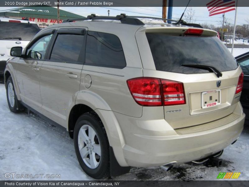 White Gold / Pastel Pebble Beige 2010 Dodge Journey SXT