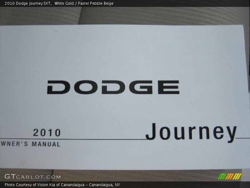 White Gold / Pastel Pebble Beige 2010 Dodge Journey SXT