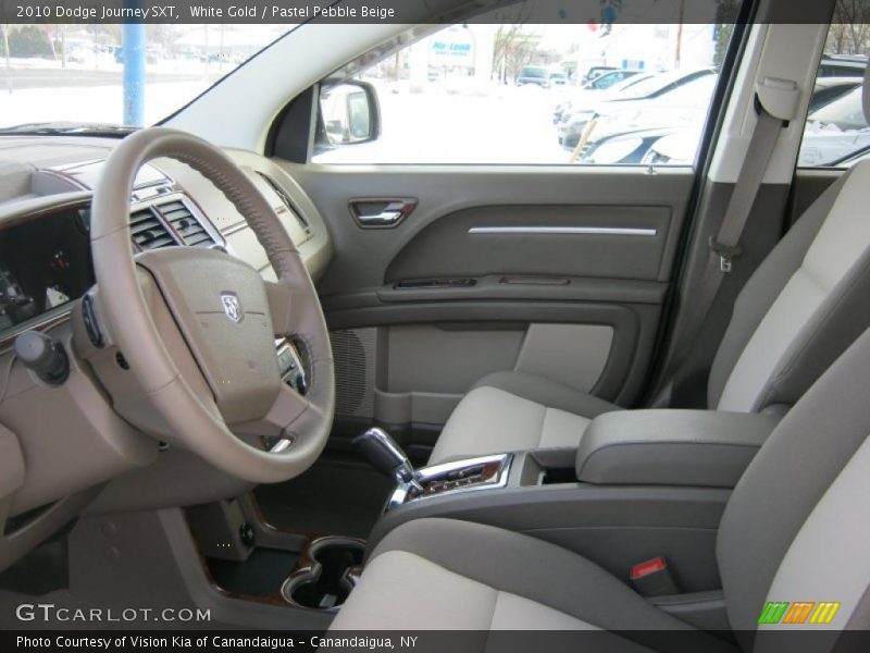 White Gold / Pastel Pebble Beige 2010 Dodge Journey SXT