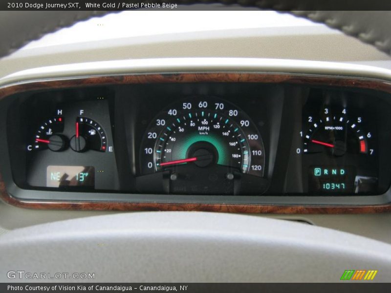 White Gold / Pastel Pebble Beige 2010 Dodge Journey SXT