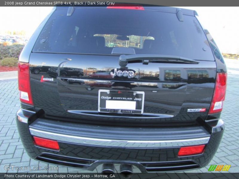 Black / Dark Slate Gray 2008 Jeep Grand Cherokee SRT8 4x4