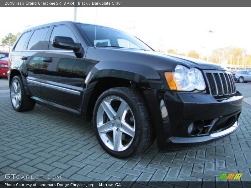 Front 3/4 View of 2008 Grand Cherokee SRT8 4x4