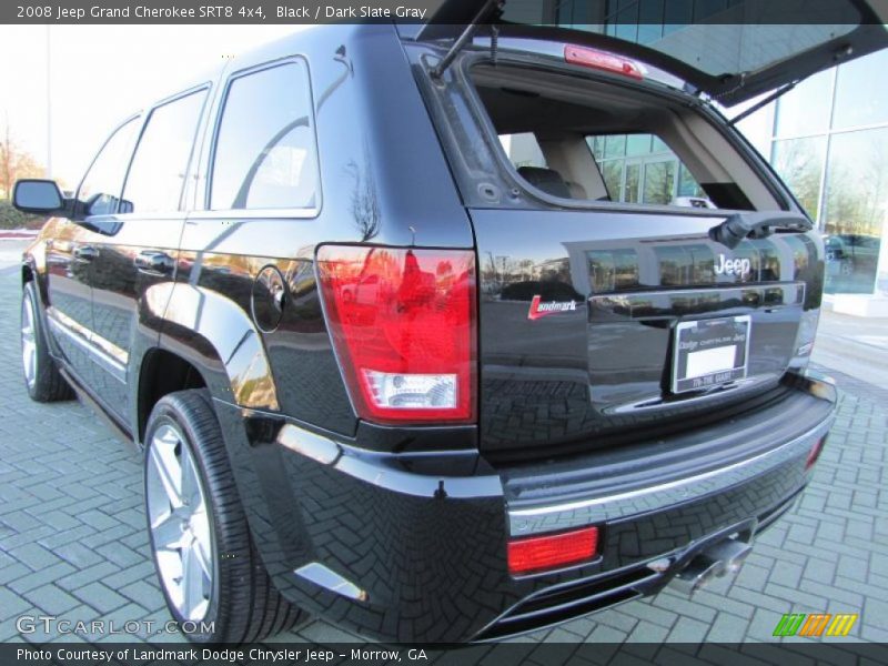 Black / Dark Slate Gray 2008 Jeep Grand Cherokee SRT8 4x4