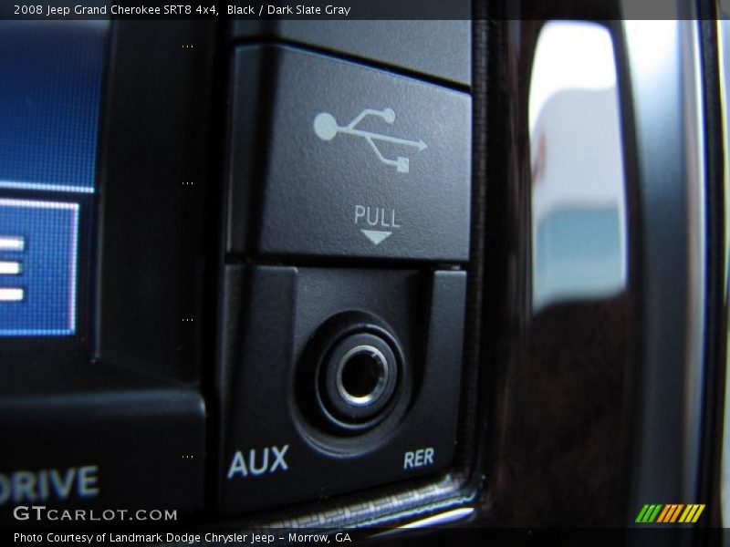 Black / Dark Slate Gray 2008 Jeep Grand Cherokee SRT8 4x4