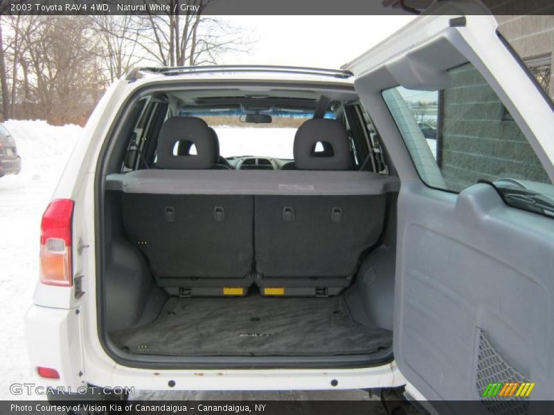 Natural White / Gray 2003 Toyota RAV4 4WD