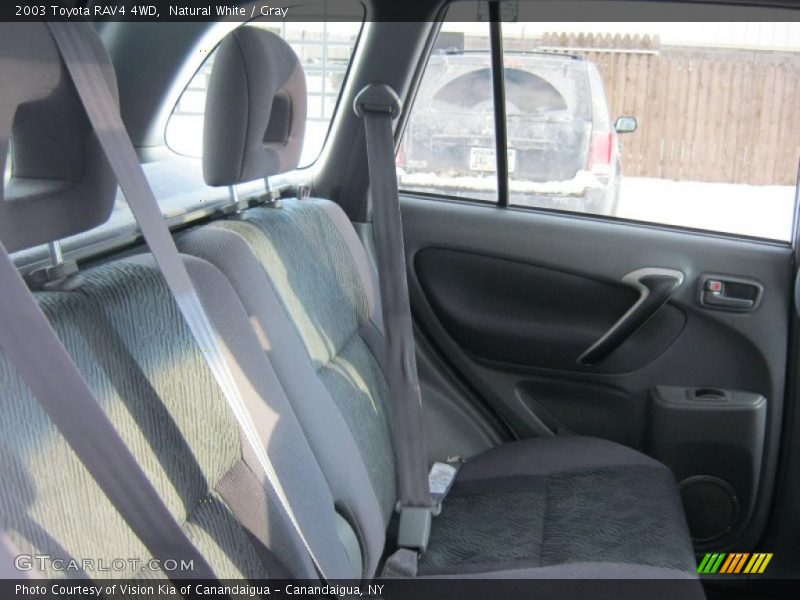 Natural White / Gray 2003 Toyota RAV4 4WD