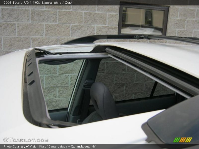 Natural White / Gray 2003 Toyota RAV4 4WD