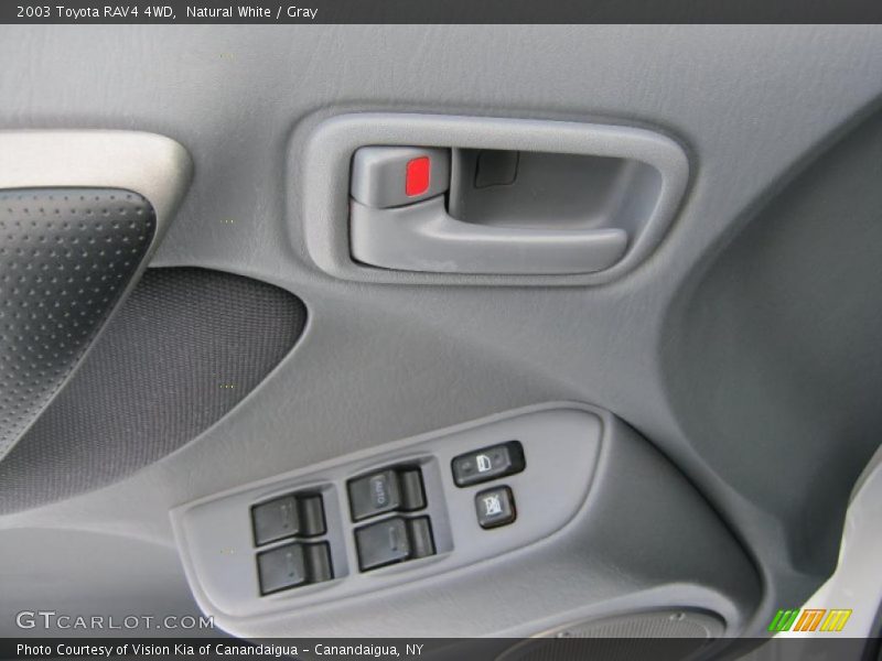 Natural White / Gray 2003 Toyota RAV4 4WD