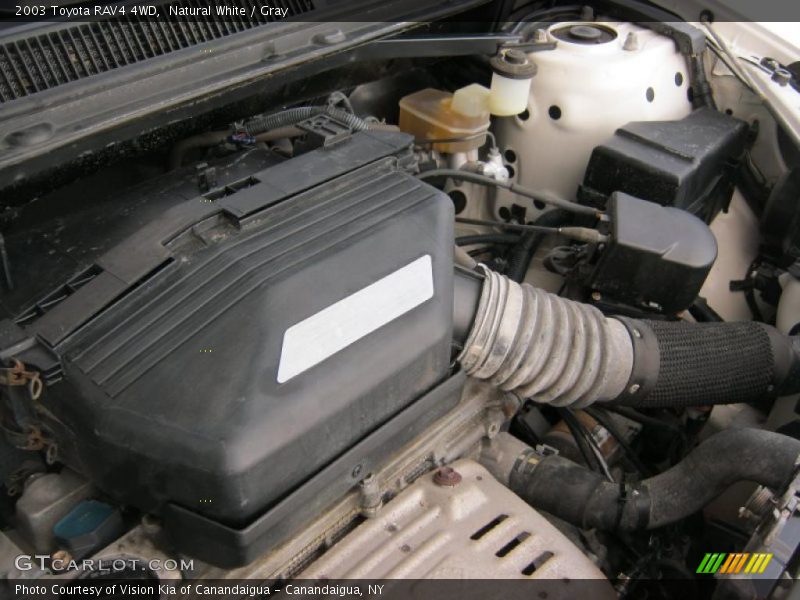 Natural White / Gray 2003 Toyota RAV4 4WD
