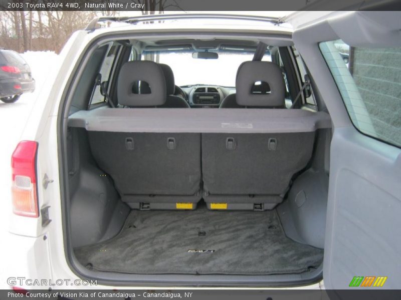 Natural White / Gray 2003 Toyota RAV4 4WD