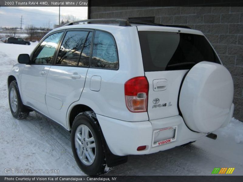Natural White / Gray 2003 Toyota RAV4 4WD