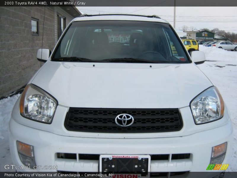 Natural White / Gray 2003 Toyota RAV4 4WD