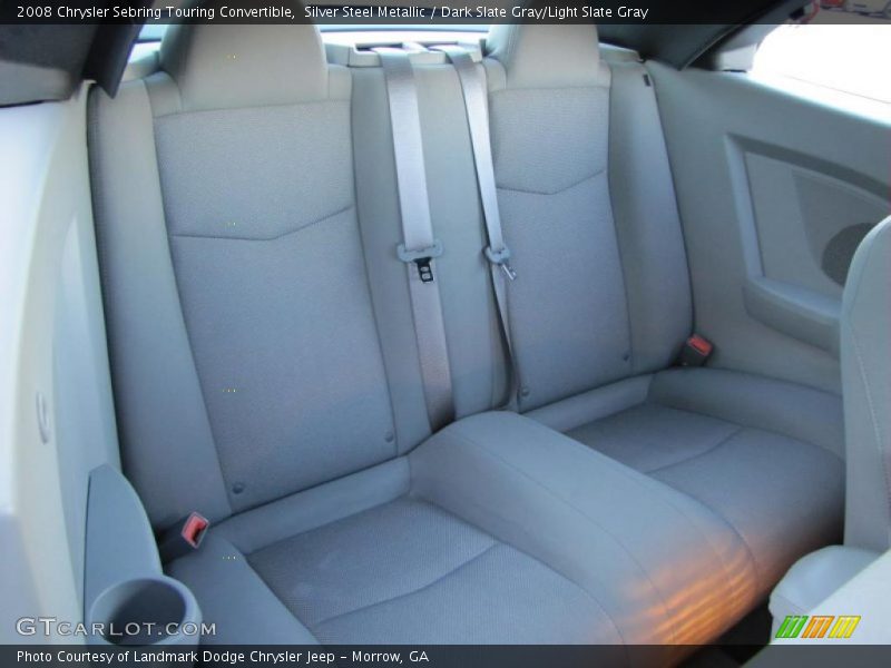 Silver Steel Metallic / Dark Slate Gray/Light Slate Gray 2008 Chrysler Sebring Touring Convertible