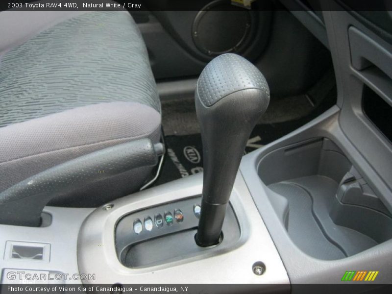 Natural White / Gray 2003 Toyota RAV4 4WD
