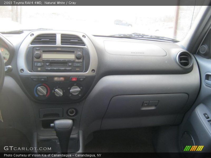 Natural White / Gray 2003 Toyota RAV4 4WD