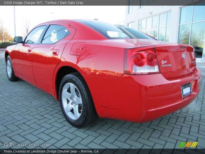 TorRed / Dark Slate Gray 2009 Dodge Charger SXT