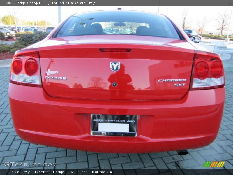 TorRed / Dark Slate Gray 2009 Dodge Charger SXT