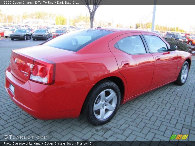 TorRed / Dark Slate Gray 2009 Dodge Charger SXT