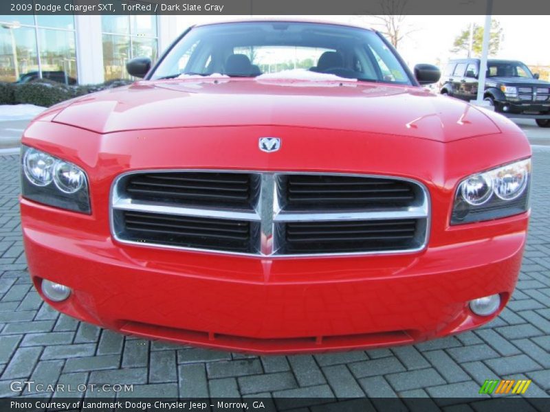 TorRed / Dark Slate Gray 2009 Dodge Charger SXT