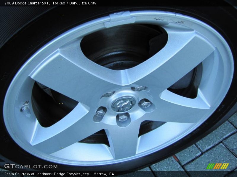 TorRed / Dark Slate Gray 2009 Dodge Charger SXT