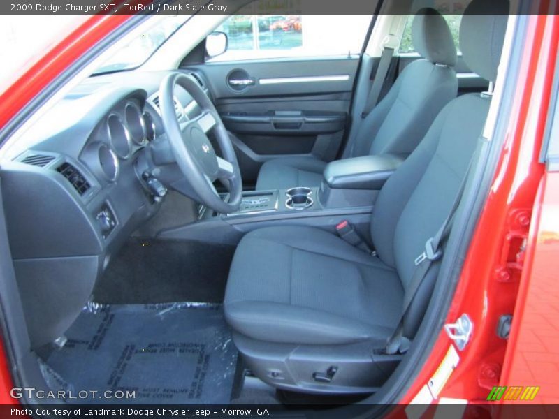 TorRed / Dark Slate Gray 2009 Dodge Charger SXT