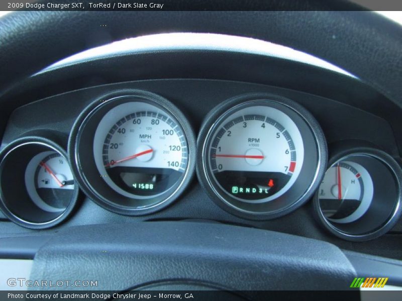 TorRed / Dark Slate Gray 2009 Dodge Charger SXT