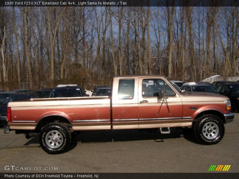  1995 F250 XLT Extended Cab 4x4 Light Santa Fe Metallic