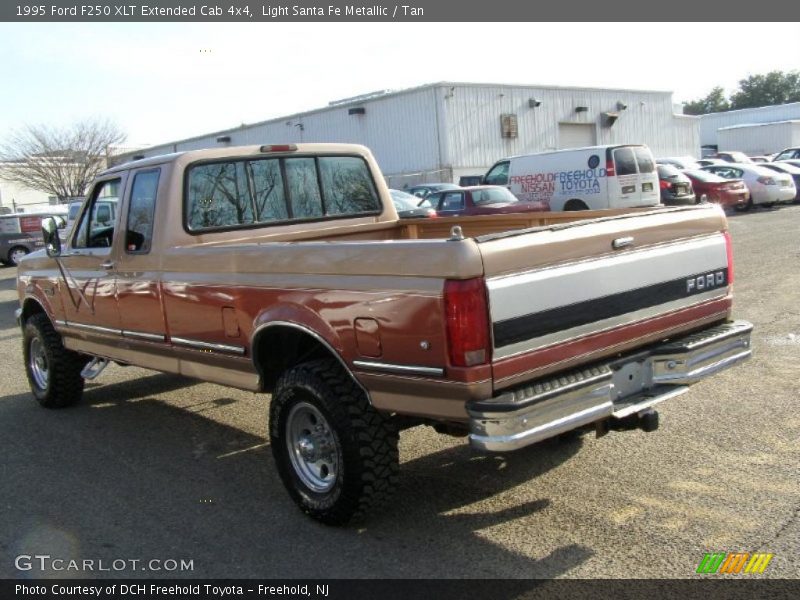  1995 F250 XLT Extended Cab 4x4 Light Santa Fe Metallic