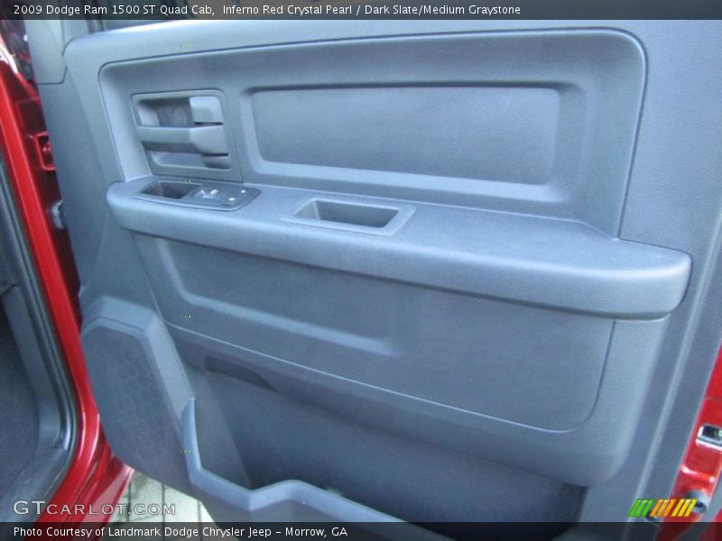 Inferno Red Crystal Pearl / Dark Slate/Medium Graystone 2009 Dodge Ram 1500 ST Quad Cab