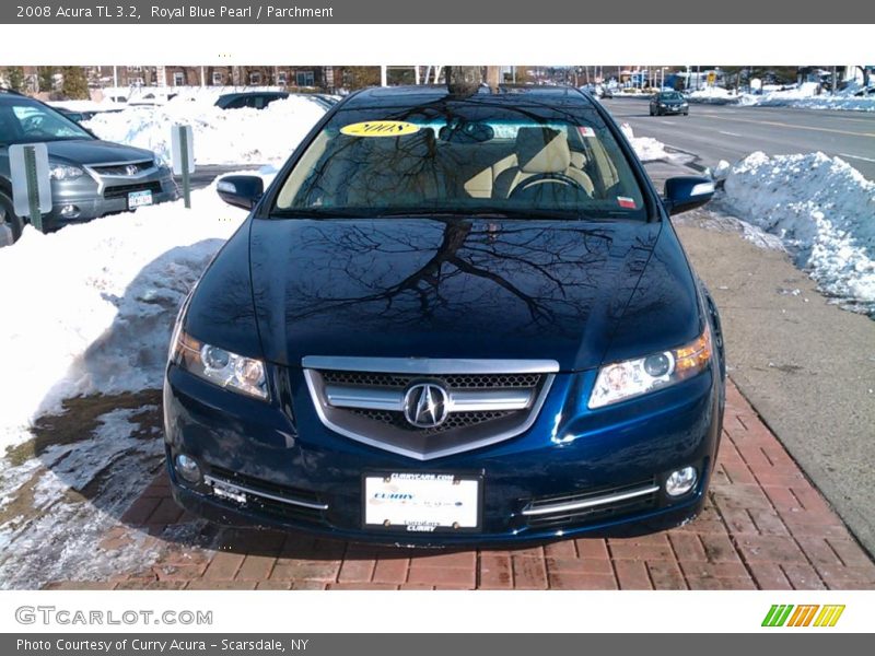 Royal Blue Pearl / Parchment 2008 Acura TL 3.2