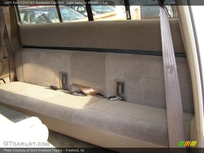 Light Santa Fe Metallic / Tan 1995 Ford F250 XLT Extended Cab 4x4