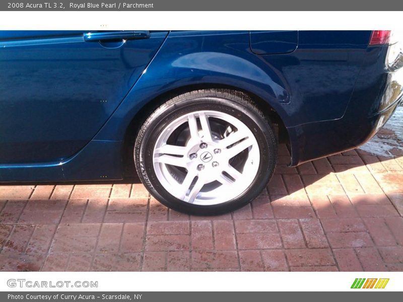 Royal Blue Pearl / Parchment 2008 Acura TL 3.2