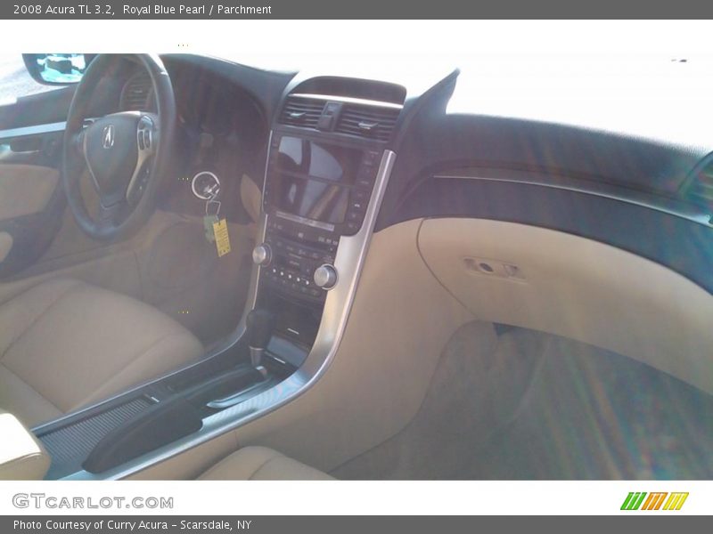 Royal Blue Pearl / Parchment 2008 Acura TL 3.2