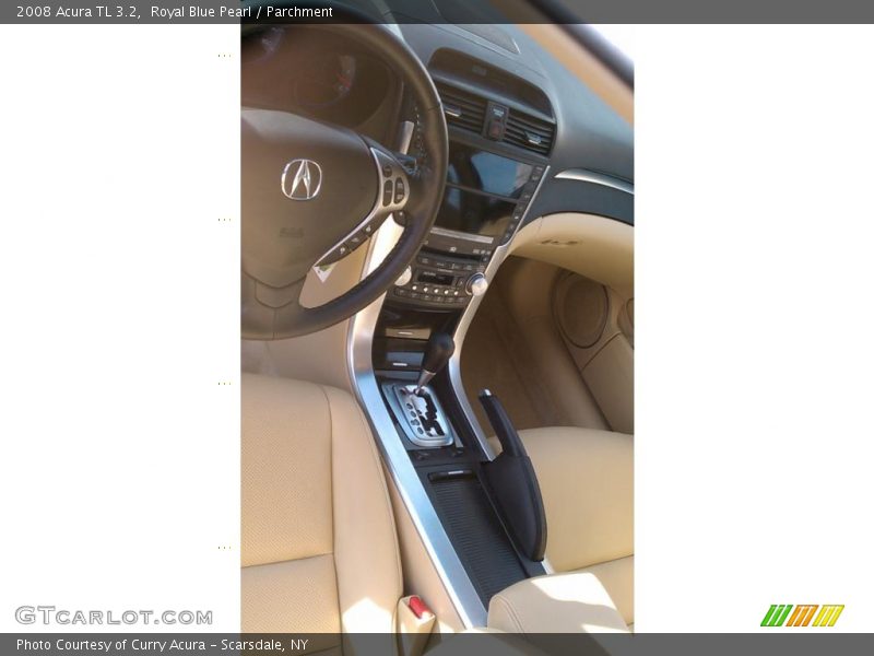 Royal Blue Pearl / Parchment 2008 Acura TL 3.2