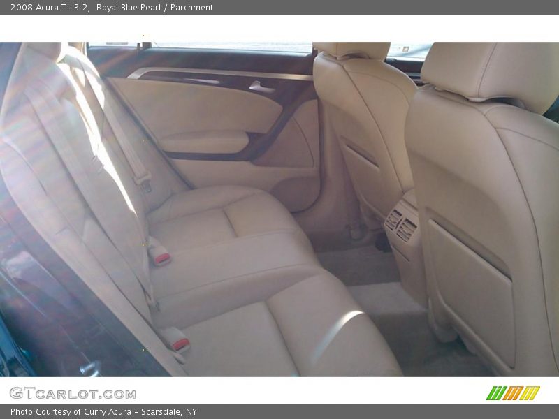 Royal Blue Pearl / Parchment 2008 Acura TL 3.2
