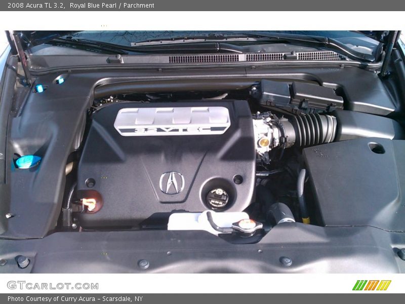 Royal Blue Pearl / Parchment 2008 Acura TL 3.2
